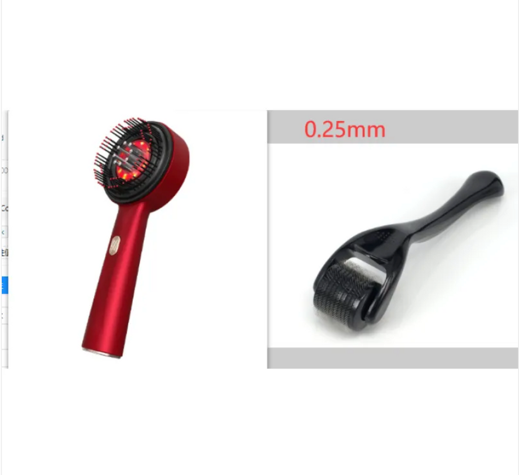 RejuvaRay Scalp Massager – Red Light & Massage