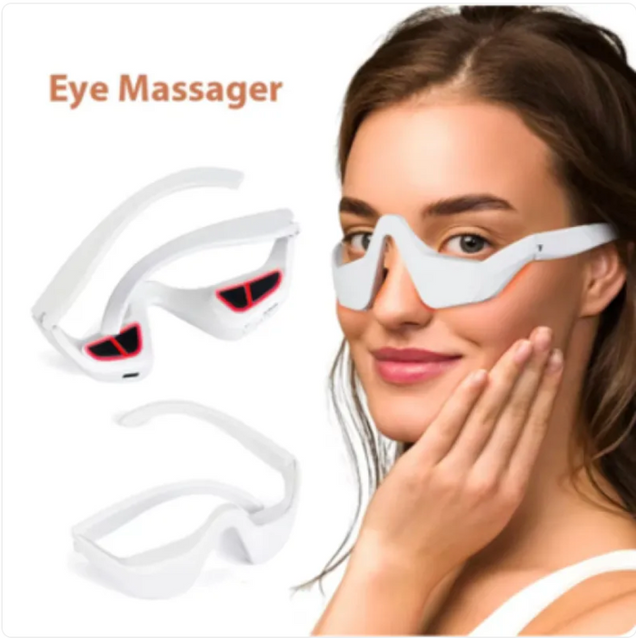 RejuvaRay Eye Massager – Red Light & Gentle Pulses