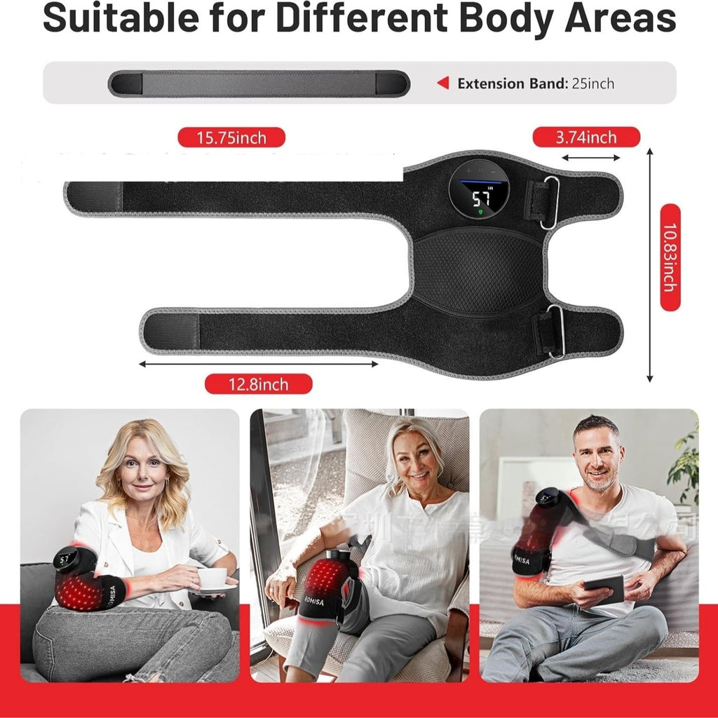 RejuvaRay Knee Wrap – Red Light & Vibration