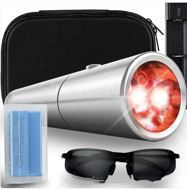RejuvaRay Red Light Wand – Handheld Spot Light